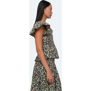 Sea New York Peggy Top in Forrest Floral Medium